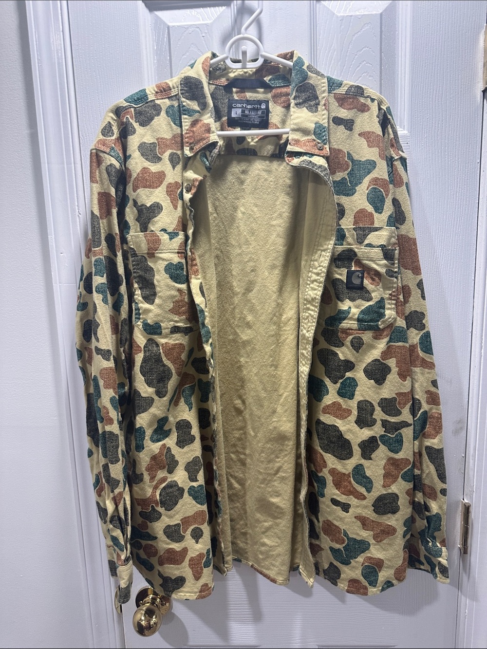Carhartt Men’s Camo button down